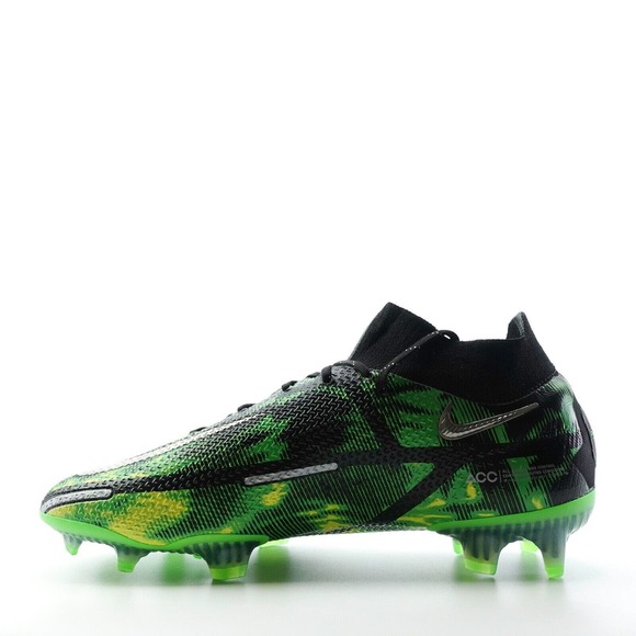 Nike Phantom GT2 Elite DF SW FG Shockwave Green Soccer Cleat Mens 7.5 DM0731-003 - Picture 2 of 12